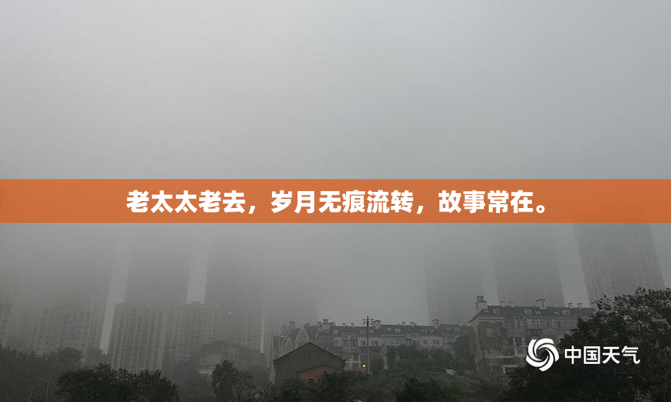 老太太老去，岁月无痕流转，故事常在。