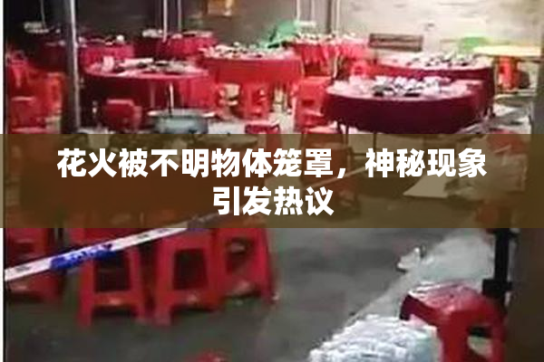 花火被不明物体笼罩，神秘现象引发热议