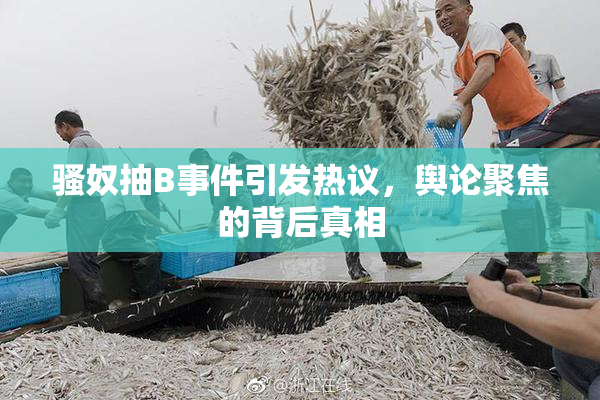 骚奴抽B事件引发热议，舆论聚焦的背后真相