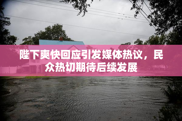 陛下爽快回应引发媒体热议，民众热切期待后续发展