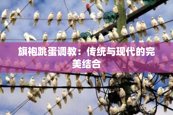 旗袍跳蛋调教：传统与现代的完美结合