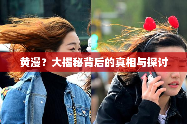 黄漫？大揭秘背后的真相与探讨