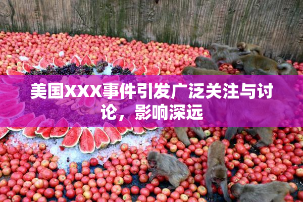 美国XXX事件引发广泛关注与讨论，影响深远