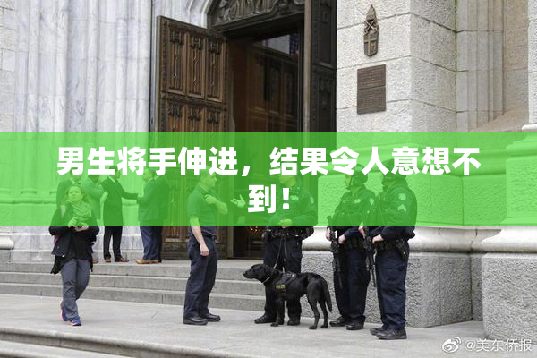 男生将手伸进，结果令人意想不到！