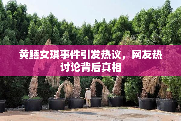 黄鳝女琪事件引发热议，网友热讨论背后真相