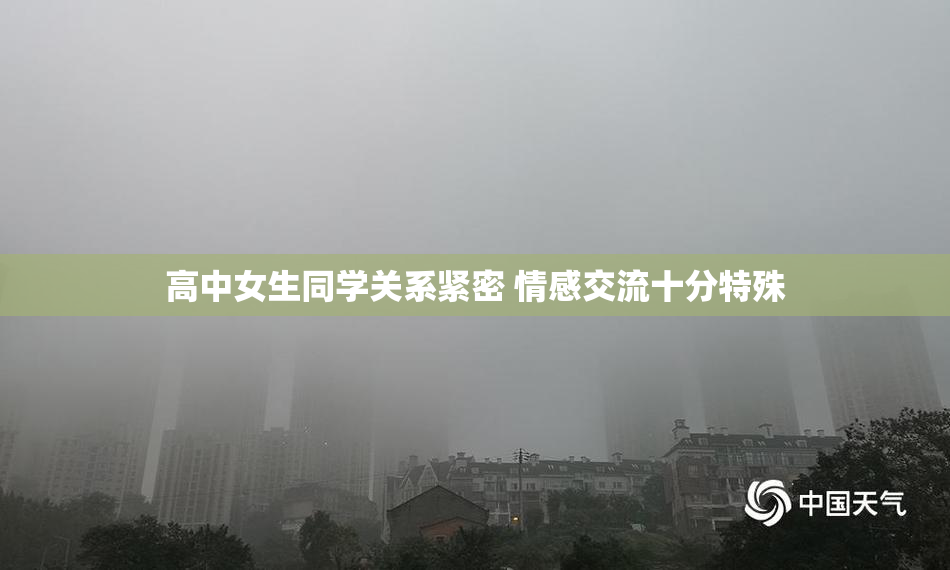 高中女生同学关系紧密 情感交流十分特殊