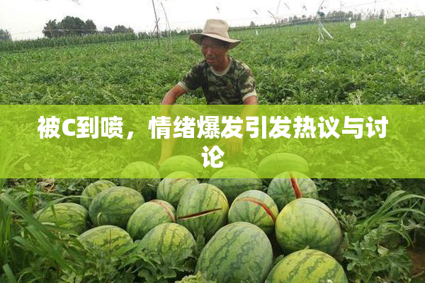 被C到喷，情绪爆发引发热议与讨论