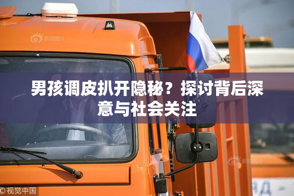 男孩调皮扒开隐秘？探讨背后深意与社会关注