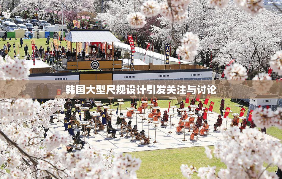 韩国大型尺规设计引发关注与讨论