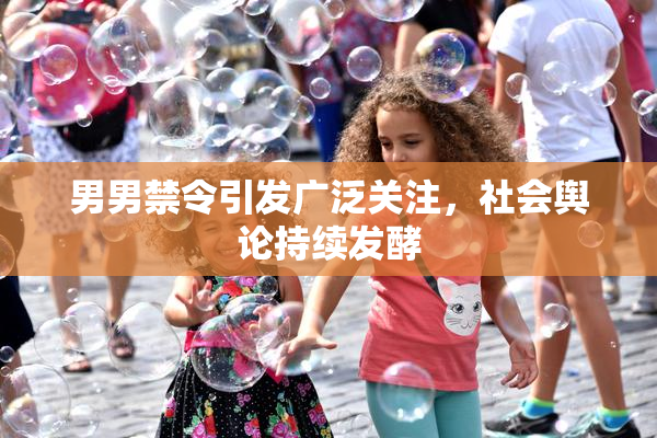 男男禁令引发广泛关注，社会舆论持续发酵