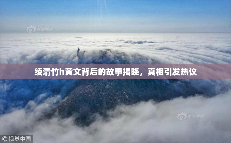 绫清竹h黄文背后的故事揭晓，真相引发热议