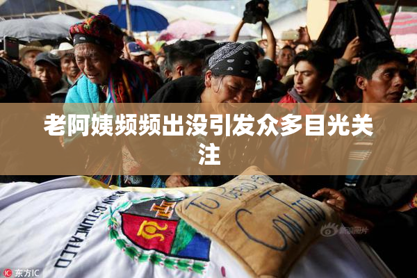 老阿姨频频出没引发众多目光关注
