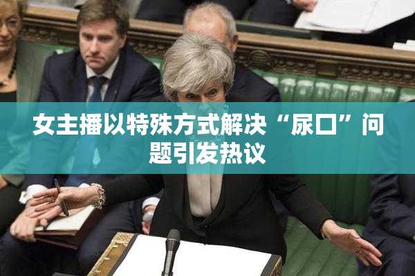 女主播以特殊方式解决“尿囗”问题引发热议