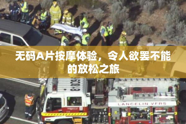 无码A片按摩体验，令人欲罢不能的放松之旅