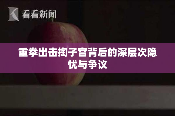 重拳出击掏子宫背后的深层次隐忧与争议