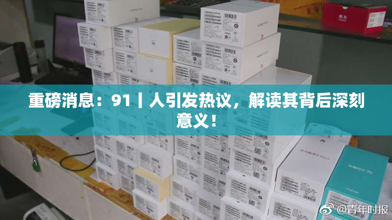 重磅消息：91丨人引发热议，解读其背后深刻意义！
